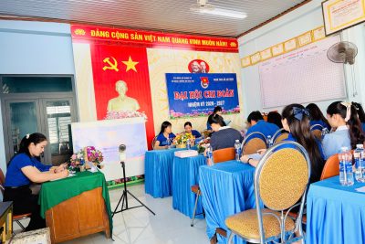 ĐẠI HỘI CHI ĐOÀN TRƯỜNG MẦM NON HOA ĐÀO NHIỆM KỲ 2026 – 2027